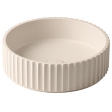 Concrete 400mm Round Above Counter Basin